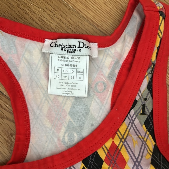 Dior y2k vintage tank us8 almost like new - Picture 4 of 5